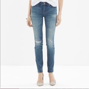 Madewell Distressed Skinny Jeans